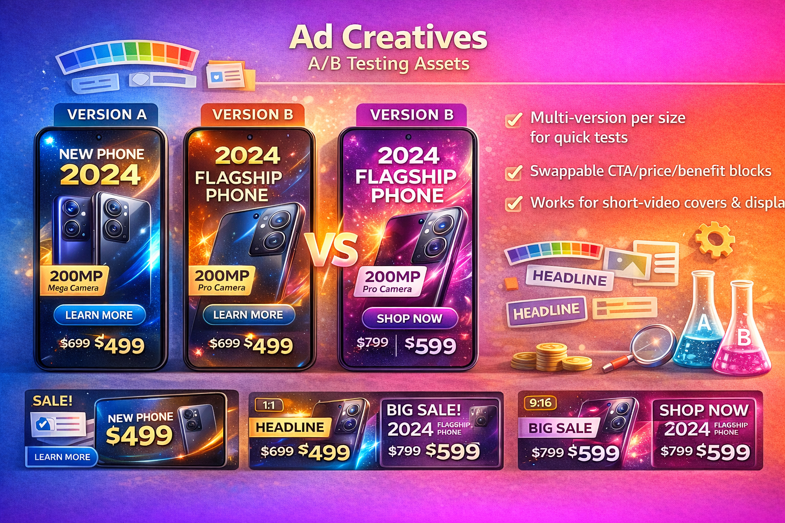 Ad creatives generation