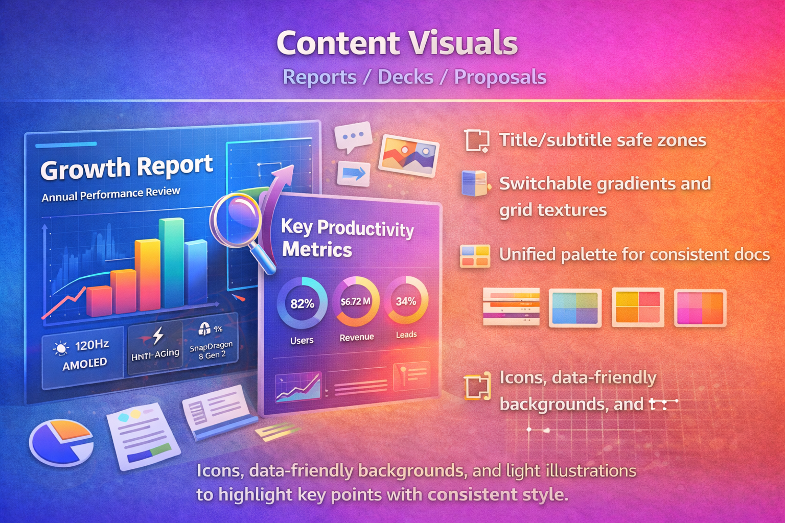 Content visuals generation